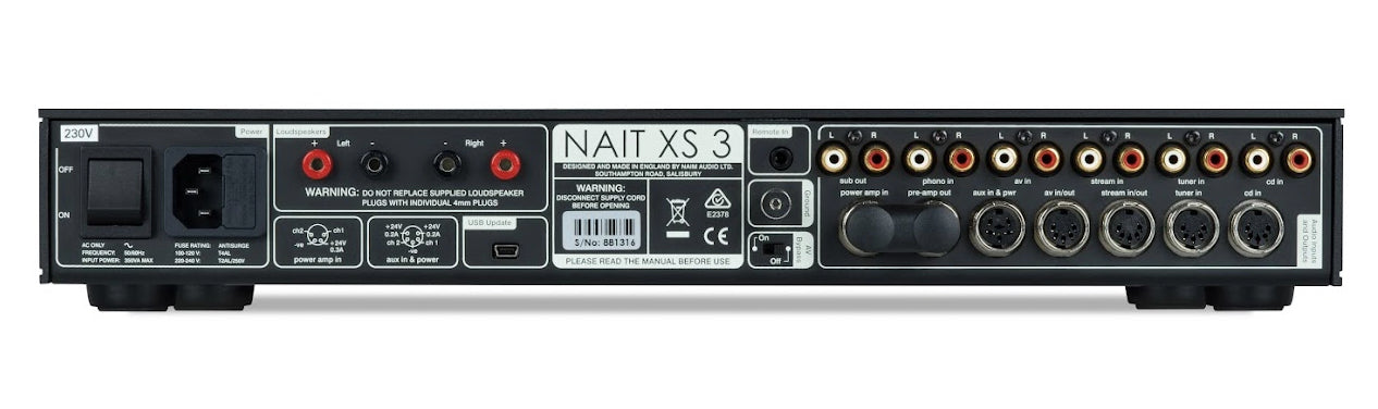 Nait XS 3 Amplificador Integrado Naim