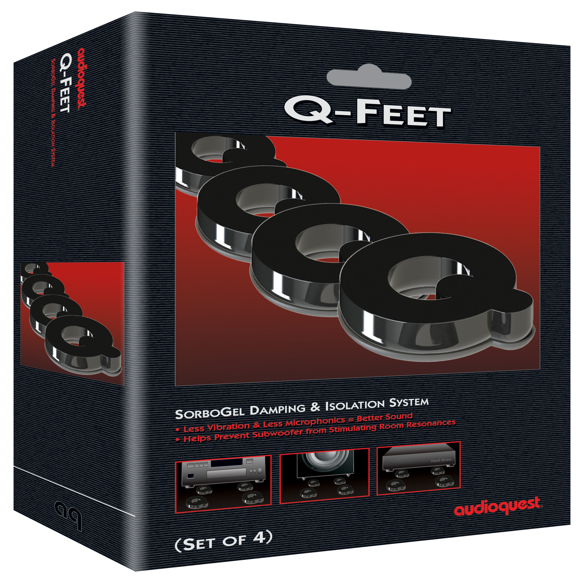 Q-Feet Sistema SorboGel  AudioQuest