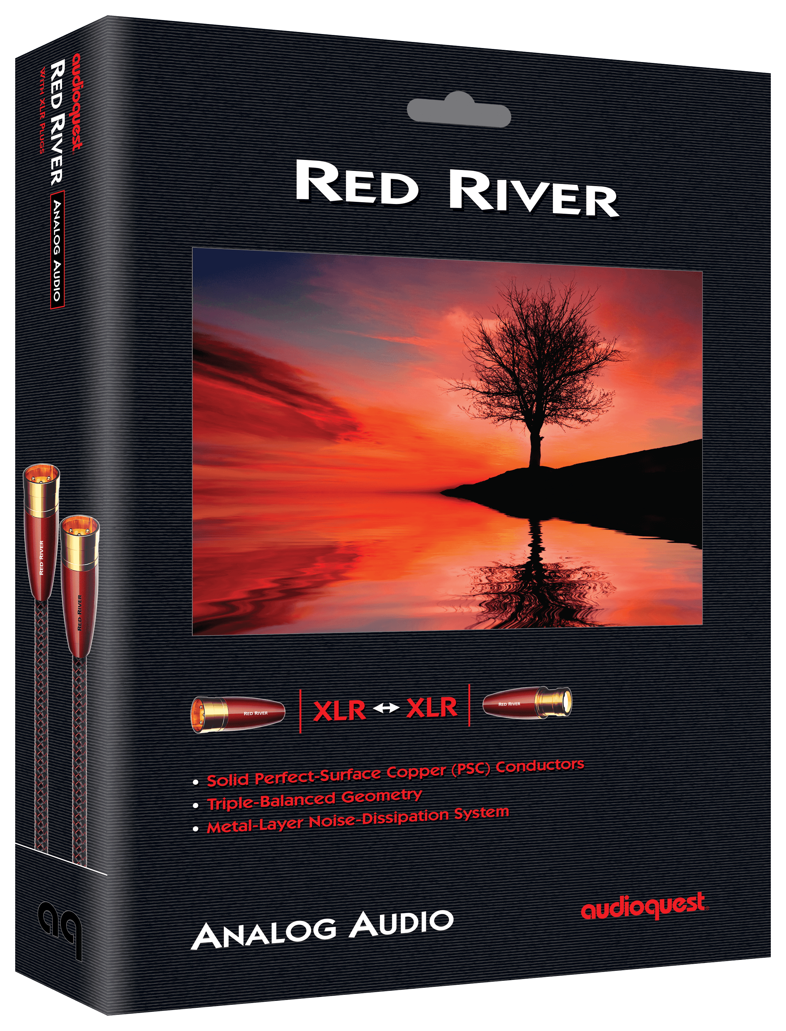 Cable Red River XLR-XLR LGC AudioQuest