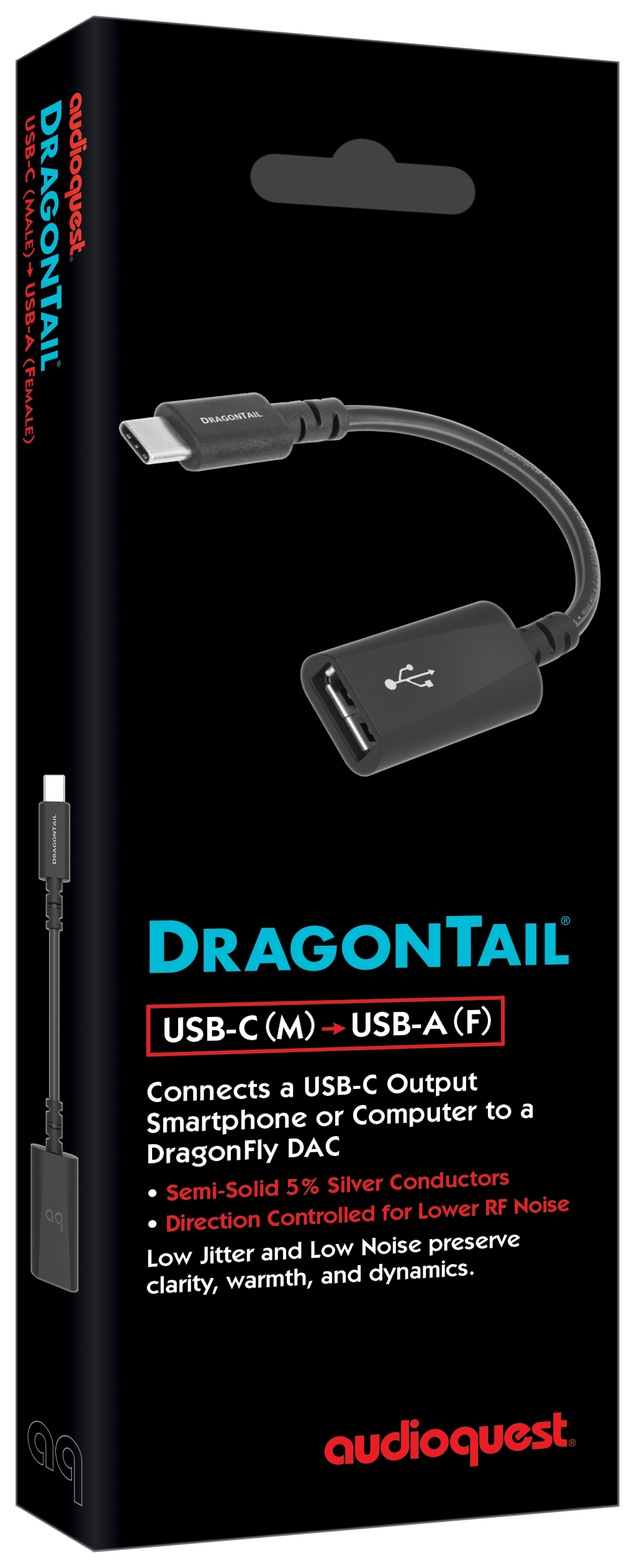 Extensor DragonTail USB A-C Audioquest