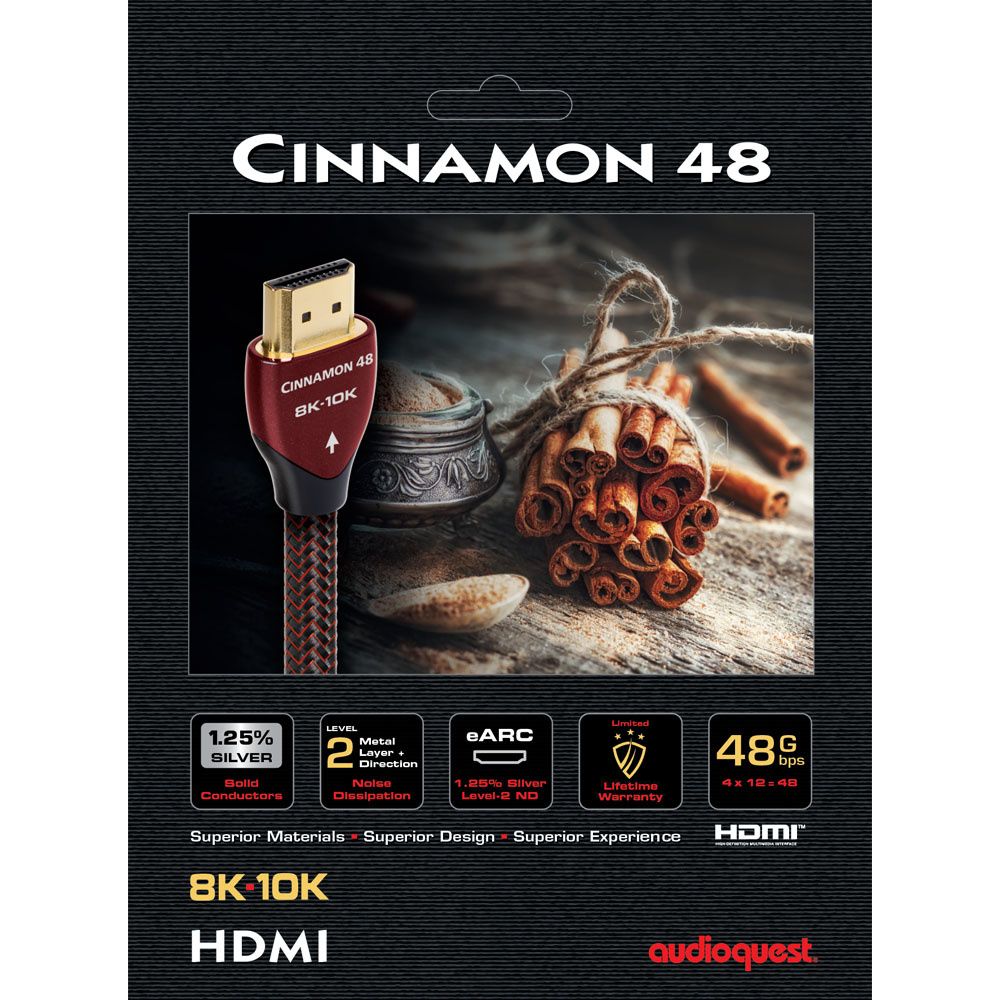 Cable HDMI Cinnamon 48gbps 8K/10K  eARC